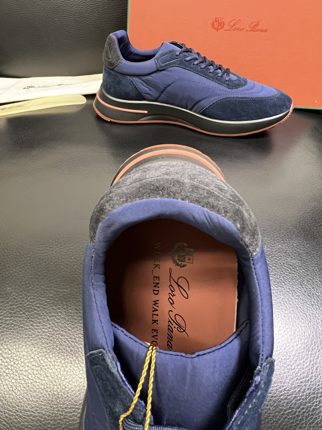 Loro Piana 高品质 顶级工艺品 诺悠翩雅 新品专柜同步原厂配置，鞋面意大利进口牛皮面料，高品质