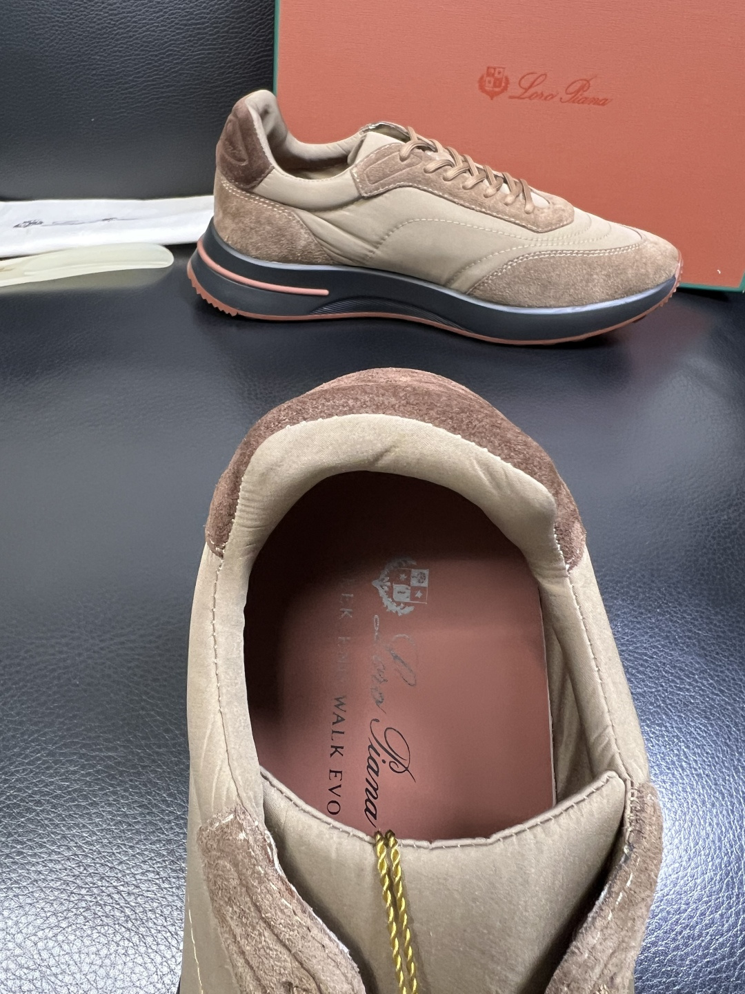 Loro Piana 高品质 顶级工艺品 诺悠翩雅 新品专柜同步原厂配置，鞋面意大利进口牛皮面料，高品质