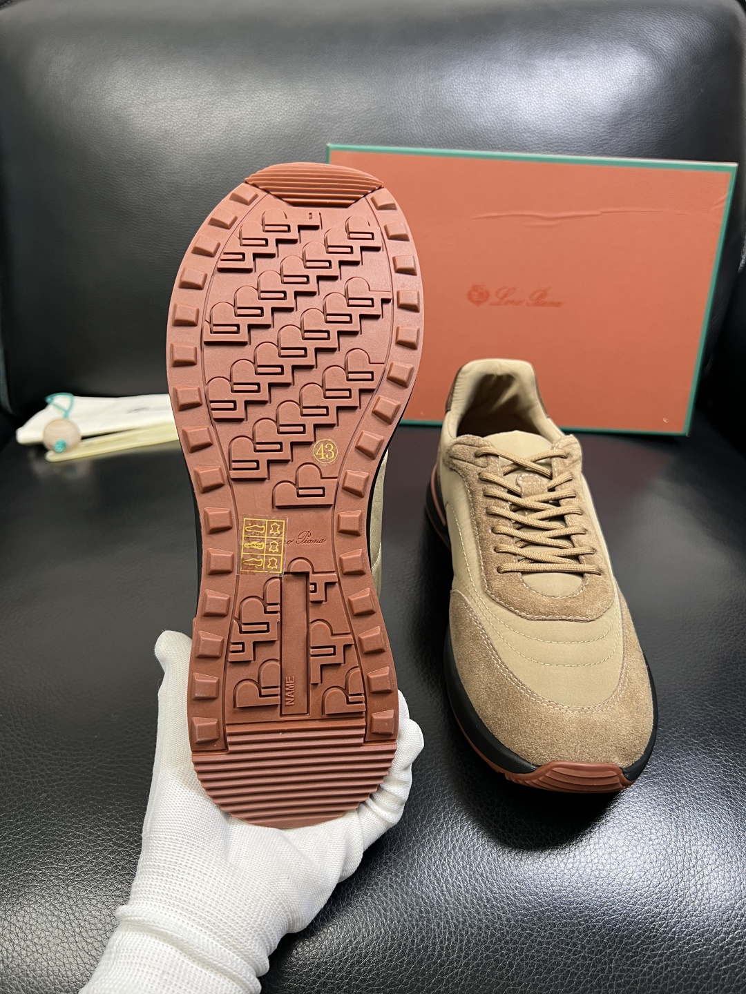 Loro Piana 高品质 顶级工艺品 诺悠翩雅 新品专柜同步原厂配置，鞋面意大利进口牛皮面料，高品质