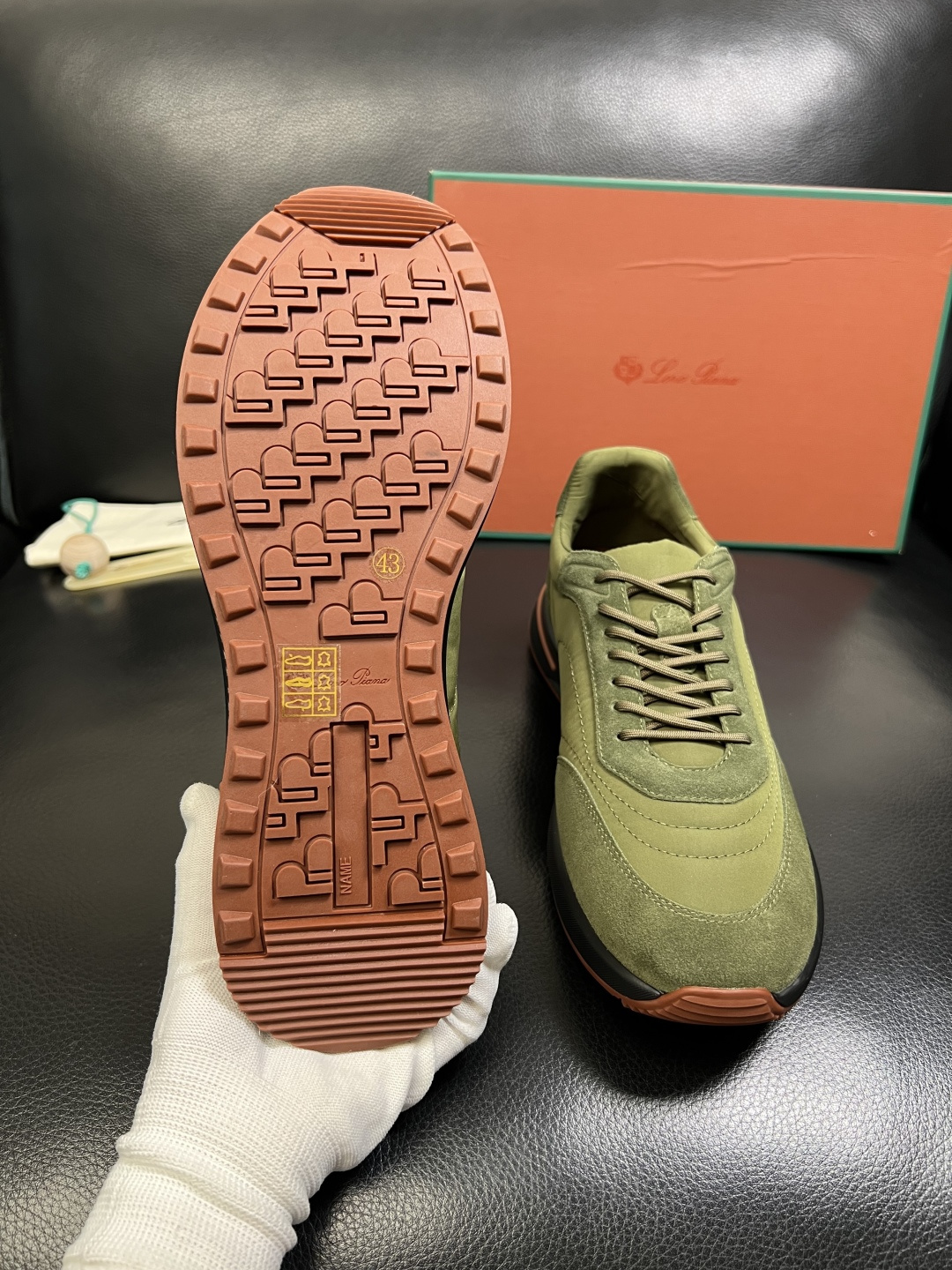 Loro Piana 高品质 顶级工艺品 诺悠翩雅 新品专柜同步原厂配置，鞋面意大利进口牛皮面料，高品质