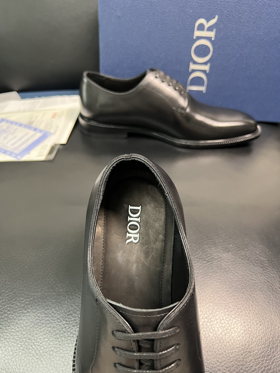 Dior 高品质 顶级工艺品 迪奥 皮鞋系列专柜同步原厂配置，意大利进口牛皮，全进口水染牛皮里垫，鞋底：