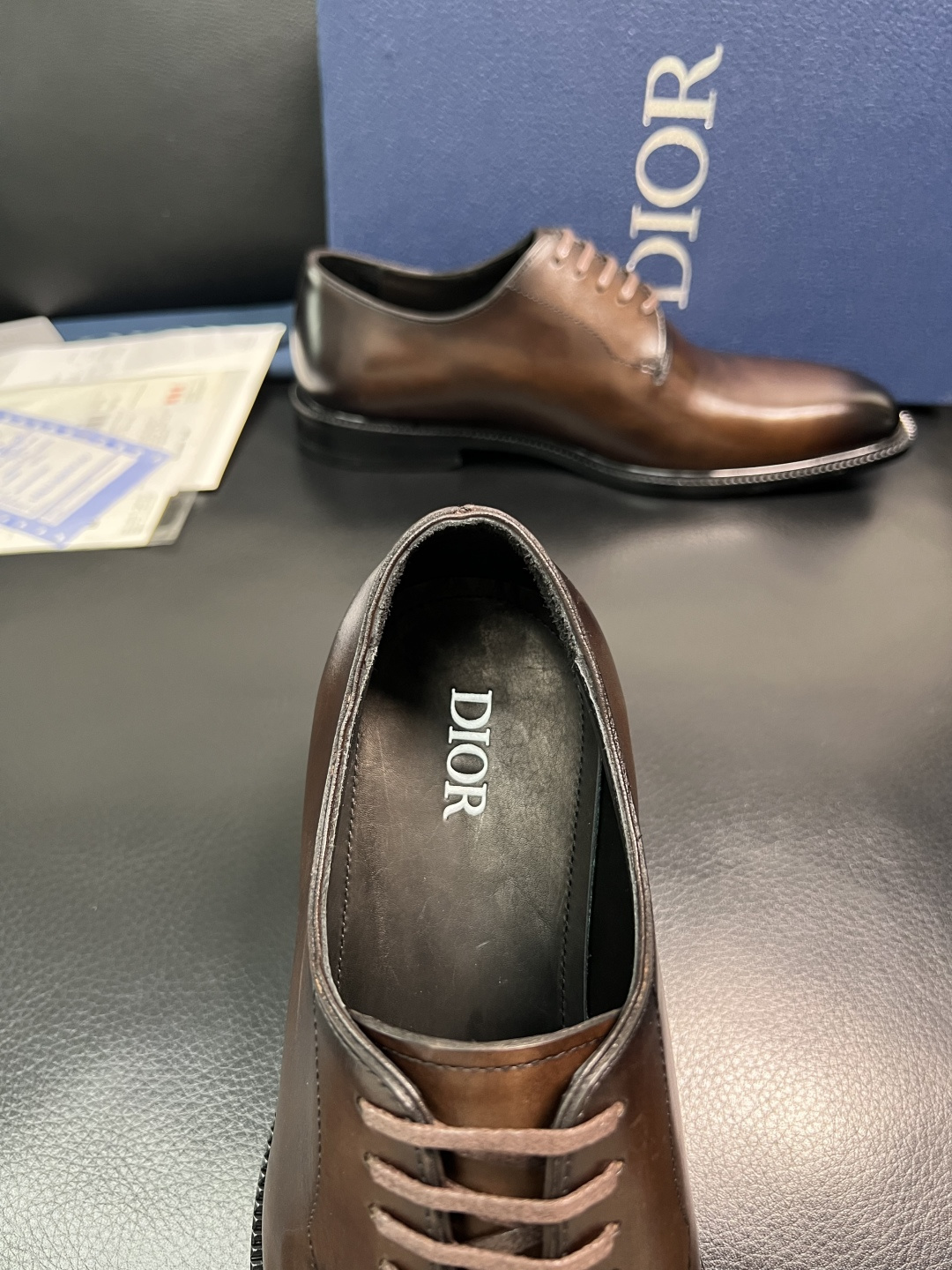 Dior 高品质 顶级工艺品 迪奥 皮鞋系列专柜同步原厂配置，意大利进口牛皮，全进口水染牛皮里垫，鞋底：