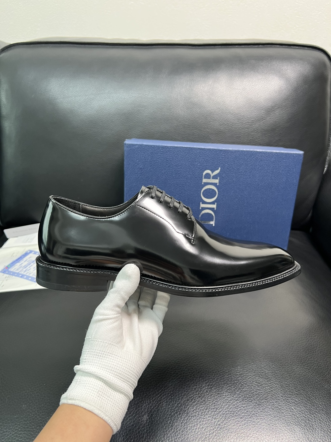 Dior 高品质 顶级工艺品 迪奥 皮鞋系列专柜同步原厂配置，意大利进口牛皮，全进口水染牛皮里垫，鞋底：