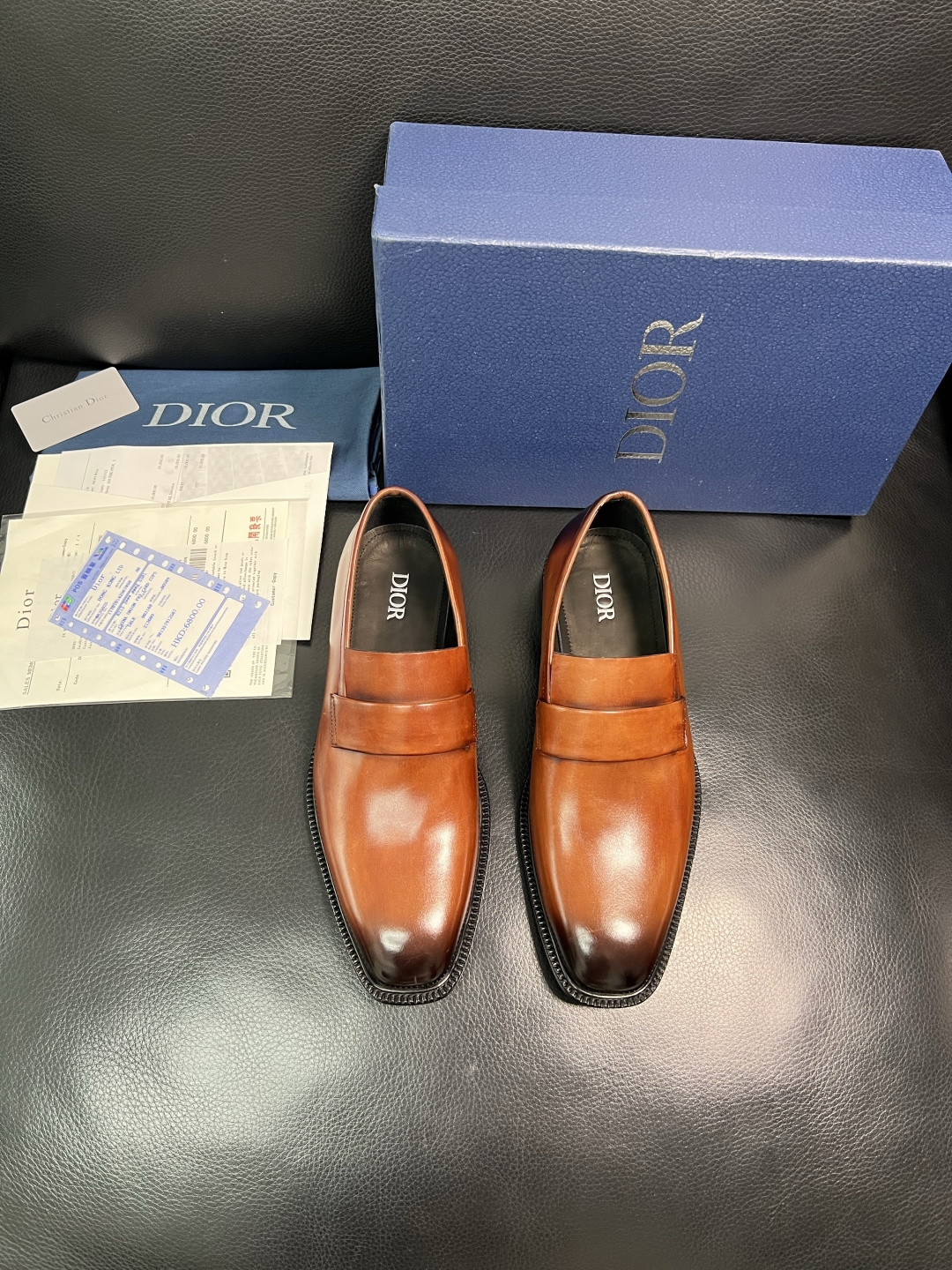 Dior 高品质 顶级工艺品 迪奥 皮鞋系列专柜同步原厂配置，意大利进口牛皮，全进口水染牛皮里垫，鞋底：