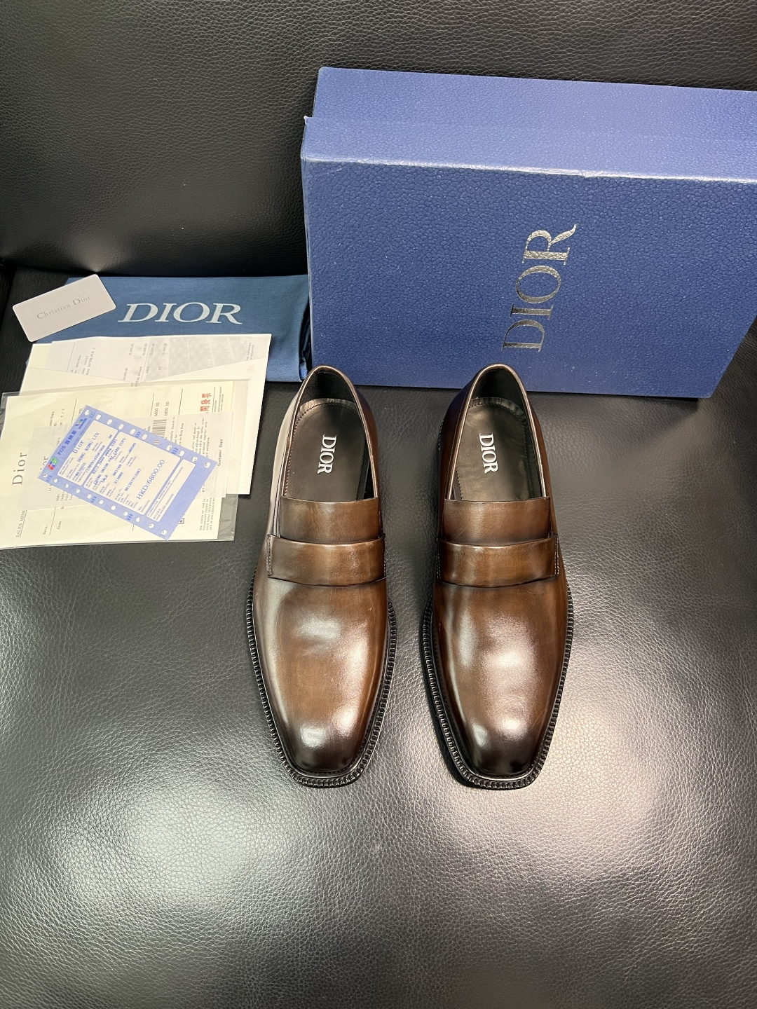 Dior 高品质 顶级工艺品 迪奥 皮鞋系列专柜同步原厂配置，意大利进口牛皮，全进口水染牛皮里垫，鞋底：