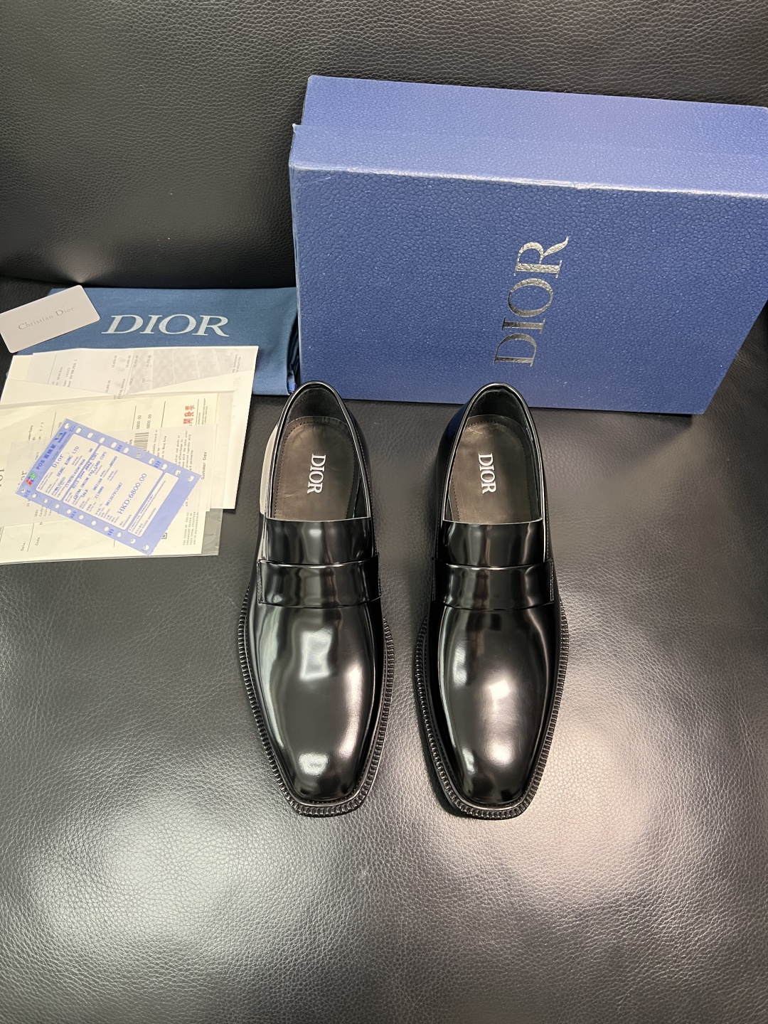 Dior 高品质 顶级工艺品 迪奥 皮鞋系列专柜同步原厂配置，意大利进口牛皮，全进口水染牛皮里垫，鞋底：