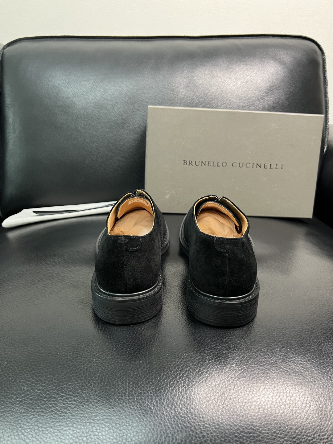 Brunello Cucinelli 高品质 顶级工艺品 BC 专柜同步原厂配置，意大利进口牛皮面料牛内