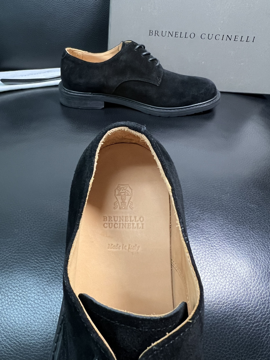 Brunello Cucinelli 高品质 顶级工艺品 BC 专柜同步原厂配置，意大利进口牛皮面料牛内