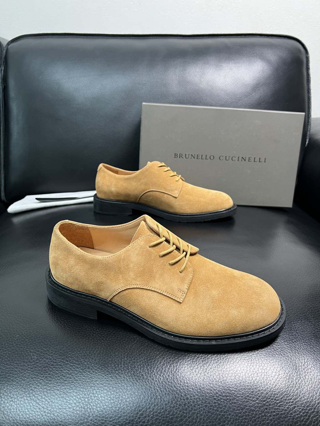 Brunello Cucinelli 高品质 顶级工艺品 BC 专柜同步原厂配置，意大利进口牛皮面料牛内
