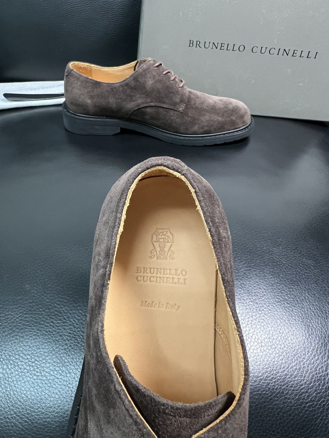 Brunello Cucinelli 高品质 顶级工艺品 BC 专柜同步原厂配置，意大利进口牛皮面料牛内
