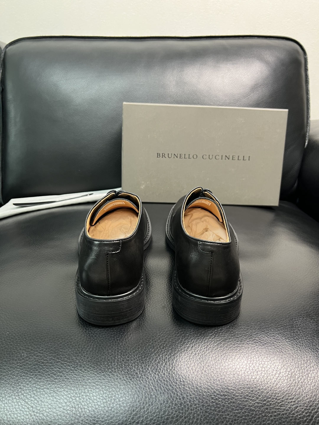 Brunello Cucinelli 高品质 顶级工艺品 BC 专柜同步原厂配置，意大利进口牛皮面料牛内