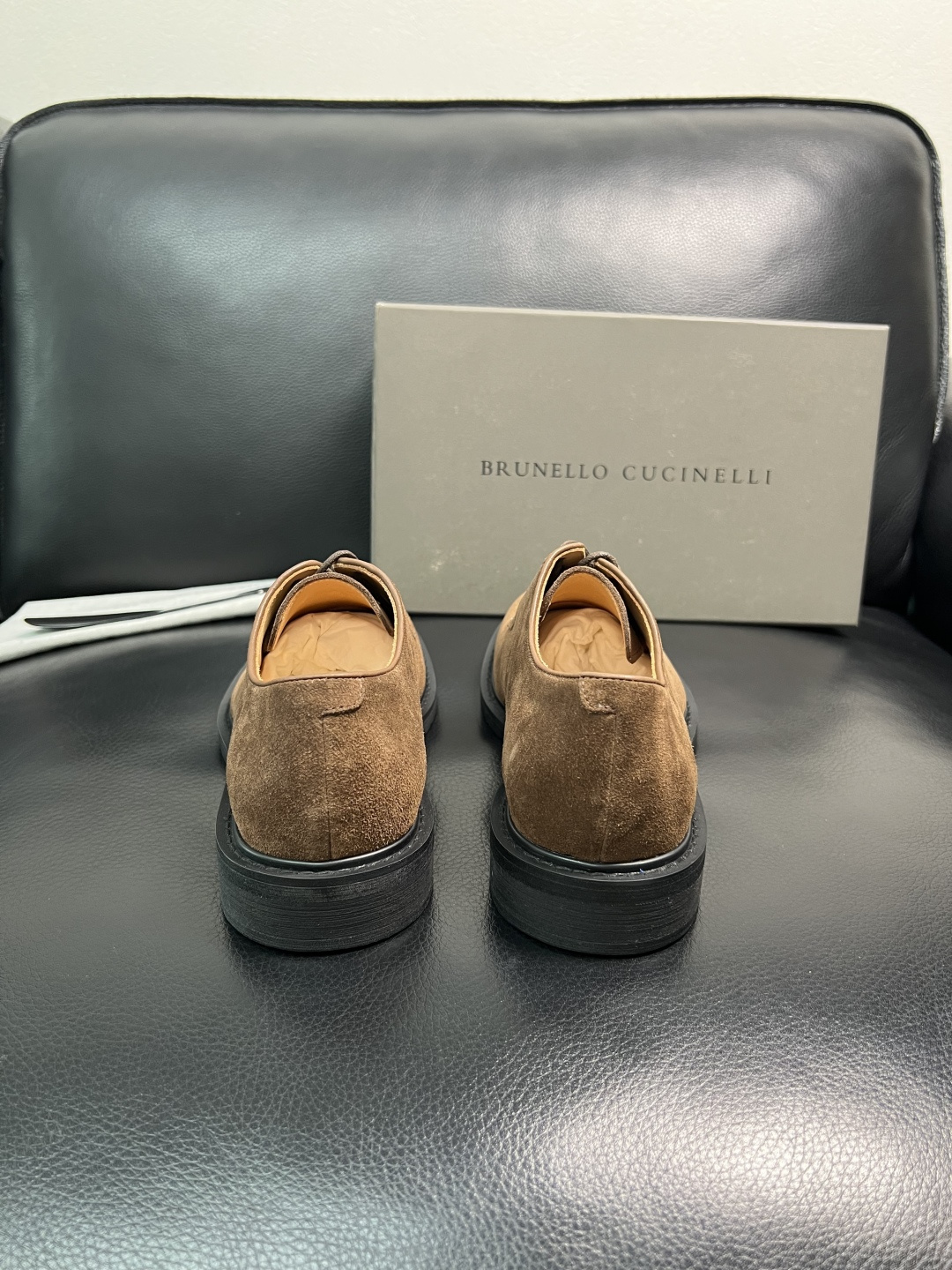 Brunello Cucinelli 高品质 顶级工艺品 BC 专柜同步原厂配置，意大利进口牛皮面料牛内