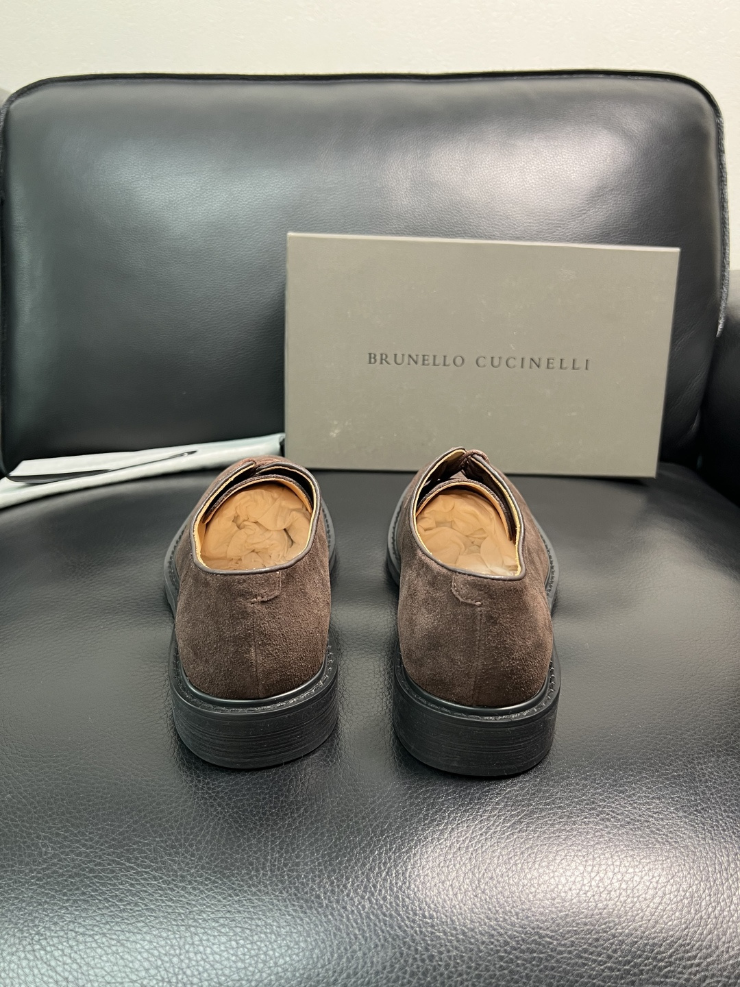 Brunello Cucinelli 高品质 顶级工艺品 BC 专柜同步原厂配置，意大利进口牛皮面料牛内