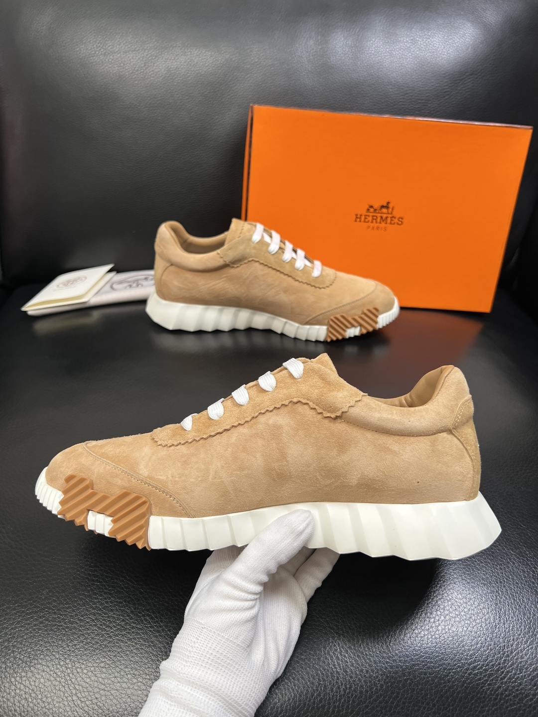 Hermes 高品质 顶级工艺品 爱马仕 专柜同步发售原厂配置，意大利进口原版牛皮面料，高品质拼接工艺，