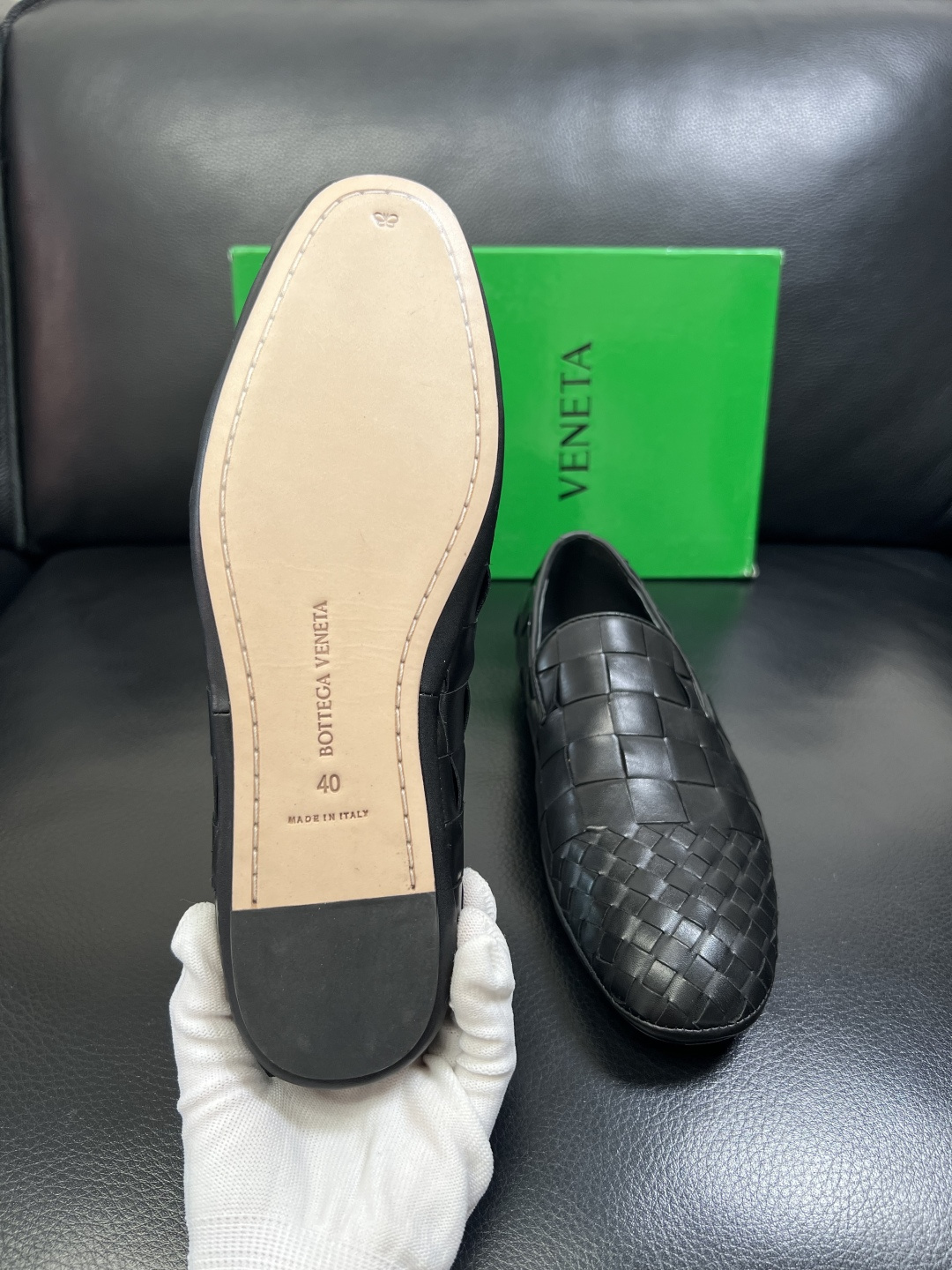 BOTTEGA VENETA 顶级代购 葆蝶家 专柜同步，鞋面意大利进口编织牛皮面料，透气牛皮内里舒适，