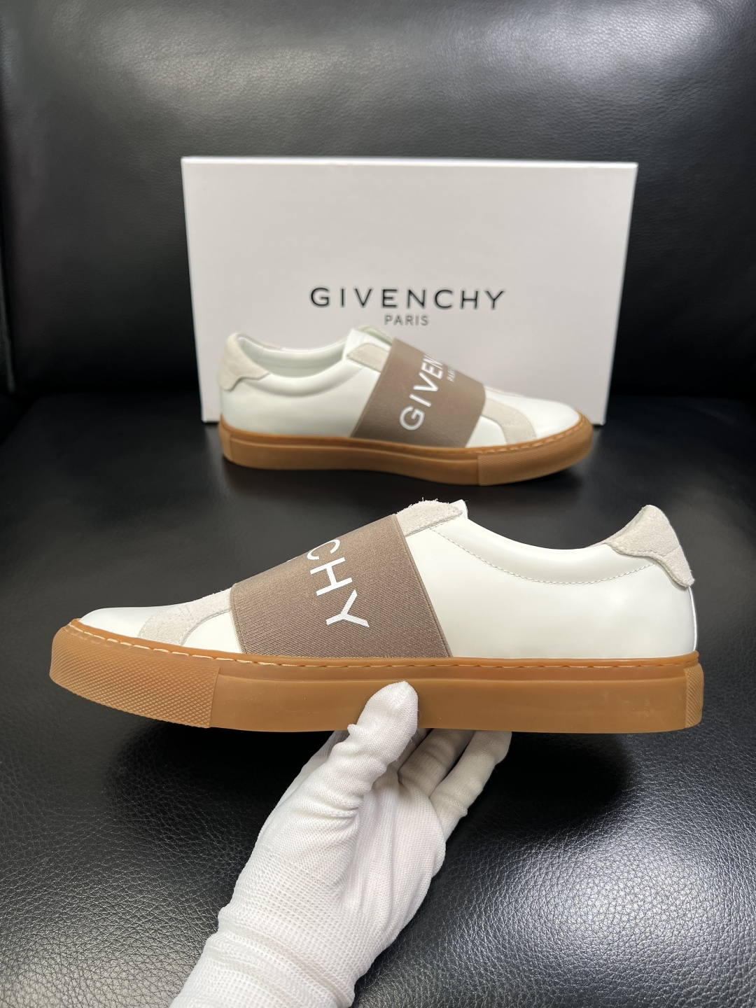 Givenchy 高品质 纪梵希 顶级工艺品 专柜新品同步，鞋面意大利进口牛皮拼布面料，进口水染牛皮内里