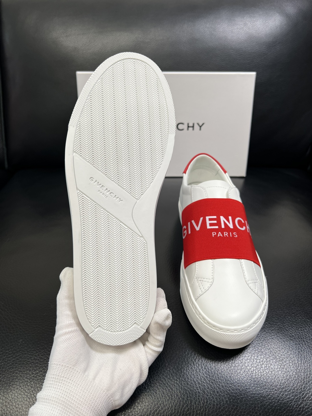 Givenchy 高品质 纪梵希 顶级工艺品 专柜新品同步，鞋面意大利进口牛皮拼布面料，进口水染牛皮内里