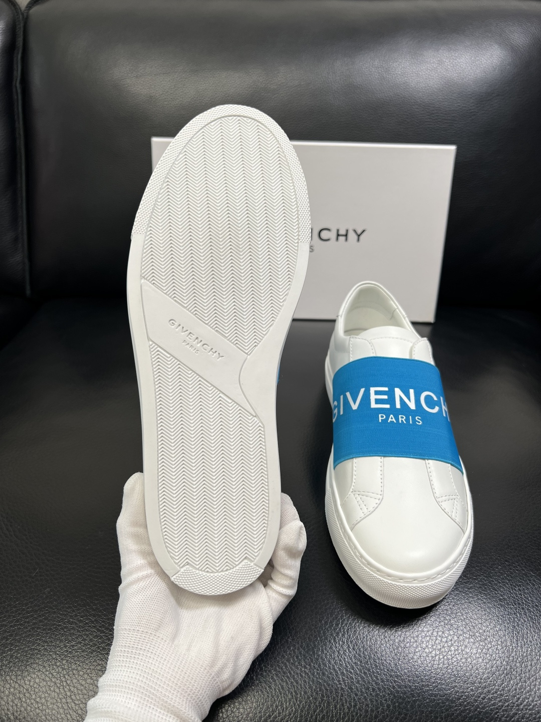 Givenchy 高品质 纪梵希 顶级工艺品 专柜新品同步，鞋面意大利进口牛皮拼布面料，进口水染牛皮内里