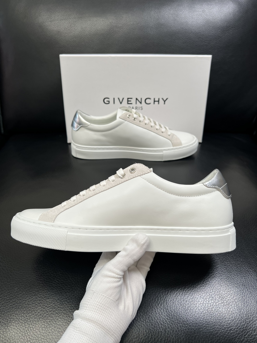 Givenchy 高品质 纪梵希 顶级工艺品 专柜新品同步，鞋面意大利进口牛皮拼布面料，进口水染牛皮内里
