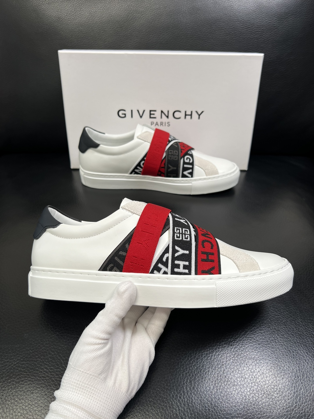 Givenchy 高品质 纪梵希 顶级工艺品 专柜新品同步，鞋面意大利进口牛皮拼布面料，进口水染牛皮内里