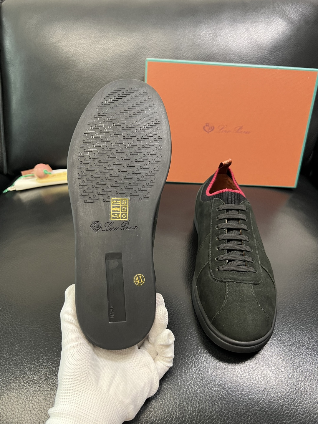 Loro Piana 高品质 顶级工艺品 诺悠翩雅 新品专柜同步原厂配置，鞋面意大利进口牛皮面料，高品质