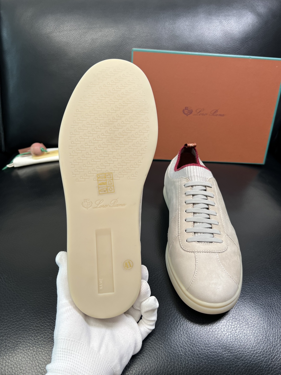 Loro Piana 高品质 顶级工艺品 诺悠翩雅 新品专柜同步原厂配置，鞋面意大利进口牛皮面料，高品质