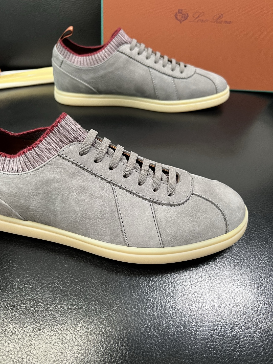 Loro Piana 高品质 顶级工艺品 诺悠翩雅 新品专柜同步原厂配置，鞋面意大利进口牛皮面料，高品质