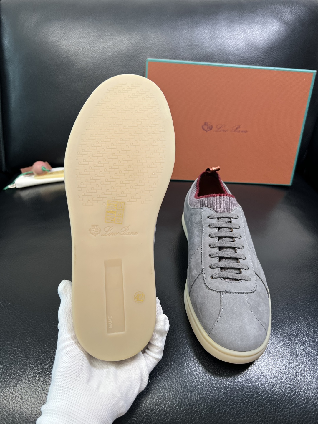 Loro Piana 高品质 顶级工艺品 诺悠翩雅 新品专柜同步原厂配置，鞋面意大利进口牛皮面料，高品质
