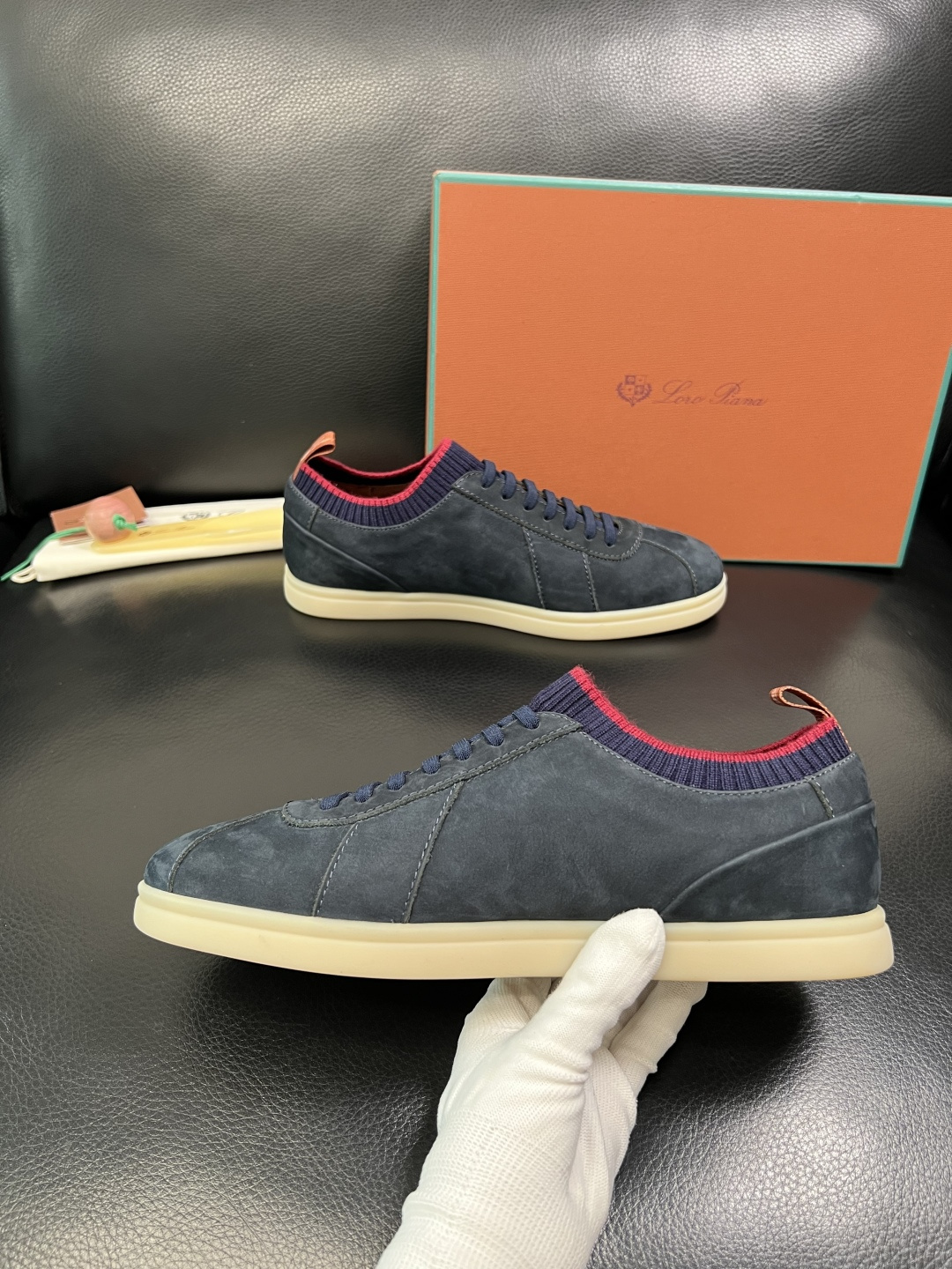Loro Piana 高品质 顶级工艺品 诺悠翩雅 新品专柜同步原厂配置，鞋面意大利进口牛皮面料，高品质