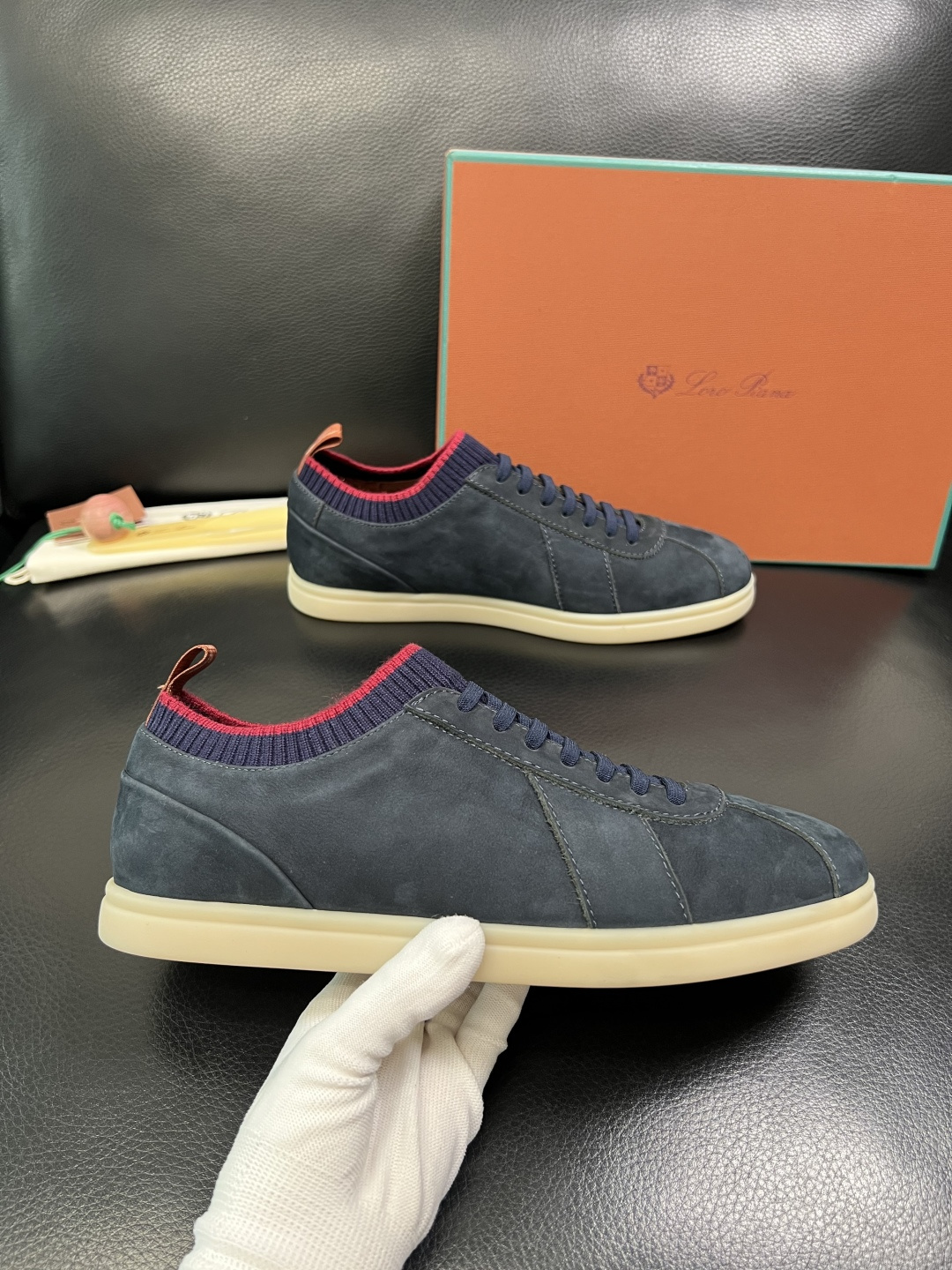 Loro Piana 高品质 顶级工艺品 诺悠翩雅 新品专柜同步原厂配置，鞋面意大利进口牛皮面料，高品质