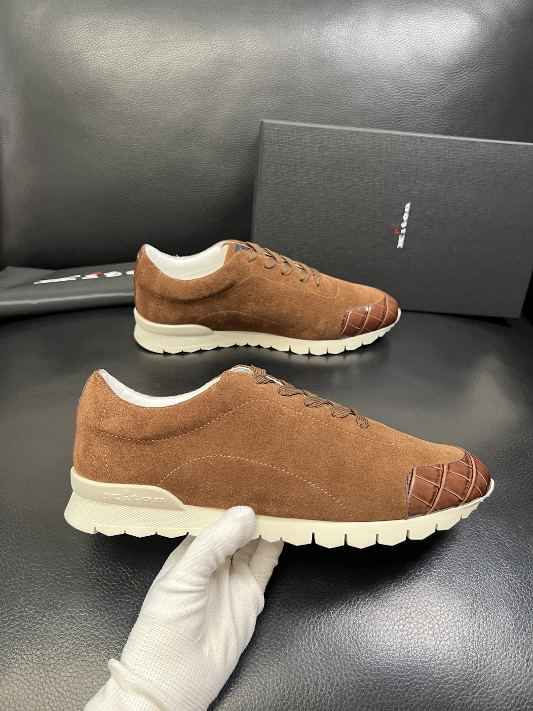 ⚠️只换码不退⚠️ kiton 高品质 顶级工艺品 专柜新品同步，鞋面意大利进口牛皮面料，进口水染牛皮内