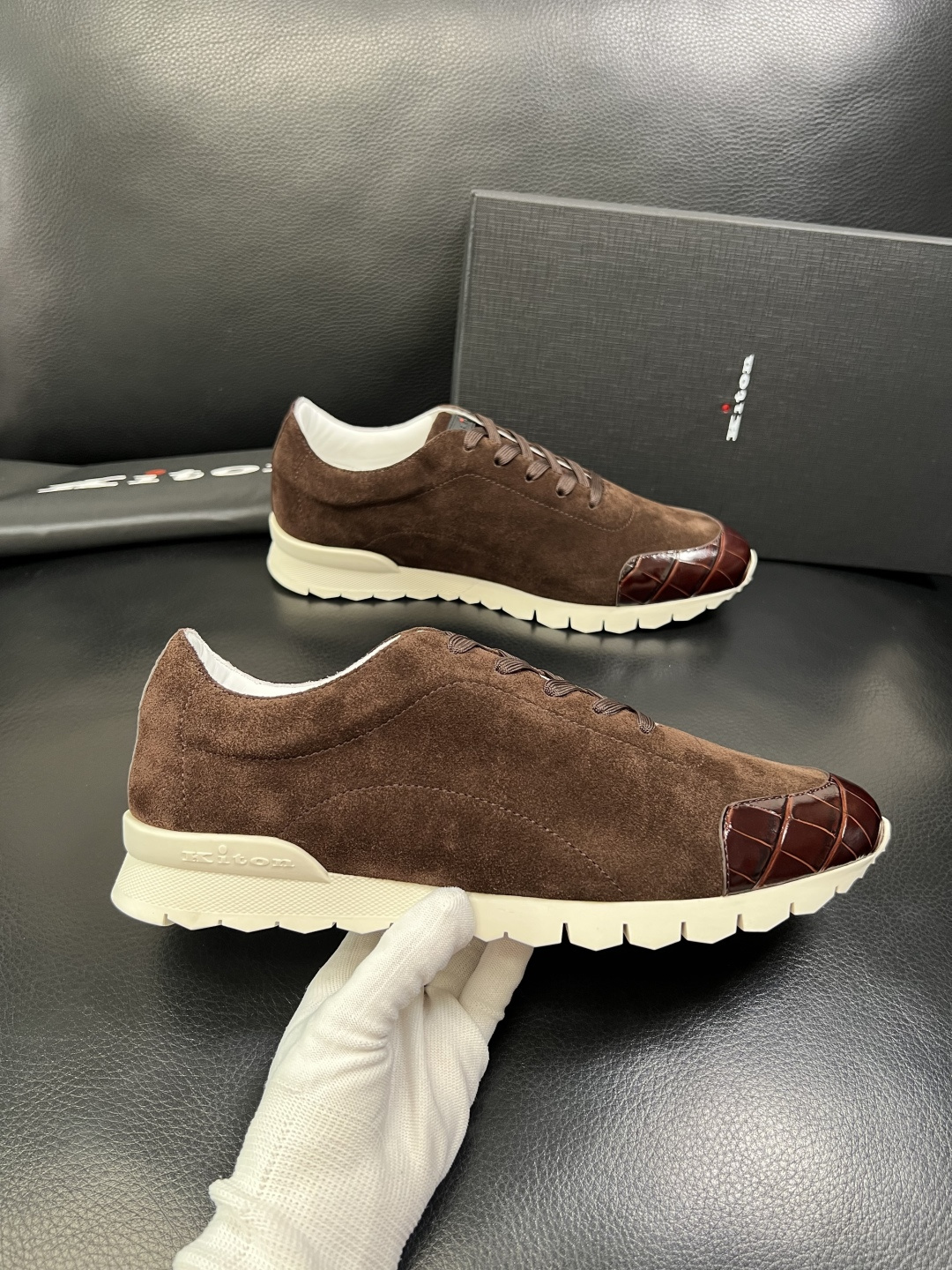 ⚠️只换码不退⚠️ kiton 高品质 顶级工艺品 专柜新品同步，鞋面意大利进口牛皮面料，进口水染牛皮内