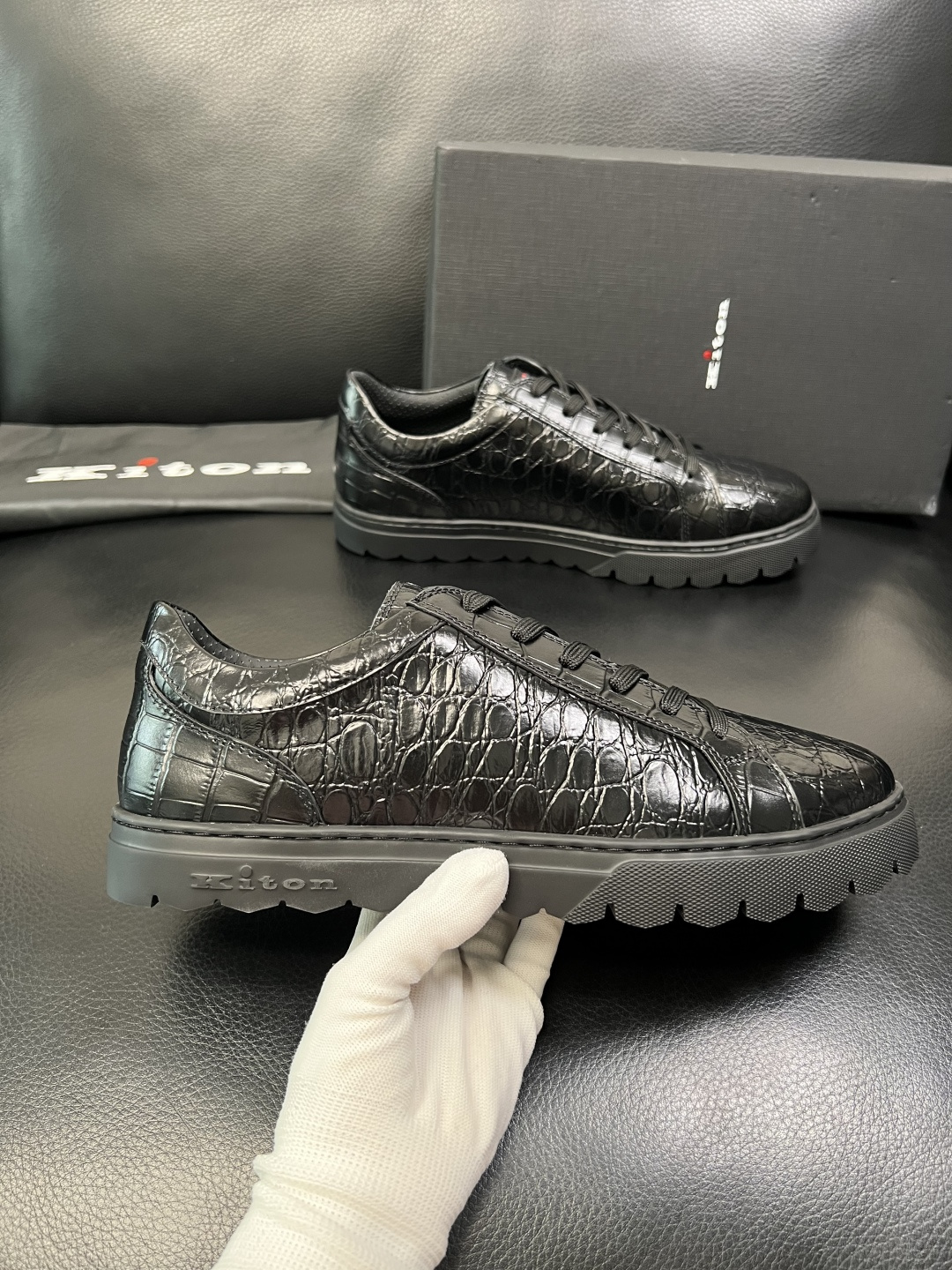 ⚠️只换码不退⚠️ kiton 高品质 顶级工艺品 专柜新品同步，鞋面意大利进口牛皮面料，进口水染牛皮内