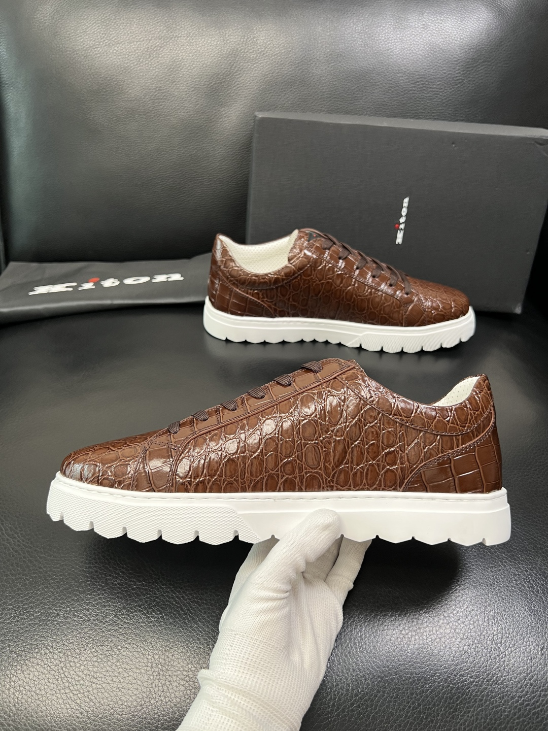 ⚠️只换码不退⚠️ kiton 高品质 顶级工艺品 专柜新品同步，鞋面意大利进口牛皮面料，进口水染牛皮内