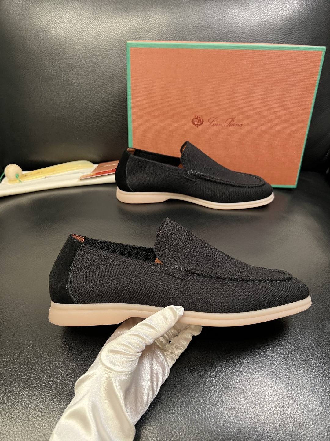 Loro Piana 高品质 顶级工艺品 诺悠翩雅 新品专柜同步原厂配置，鞋面意大利进口牛皮面料，高品质