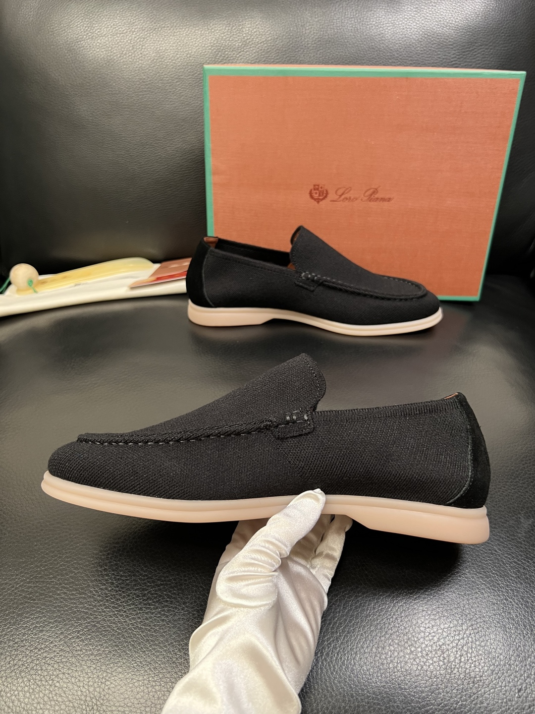 Loro Piana 高品质 顶级工艺品 诺悠翩雅 新品专柜同步原厂配置，鞋面意大利进口牛皮面料，高品质