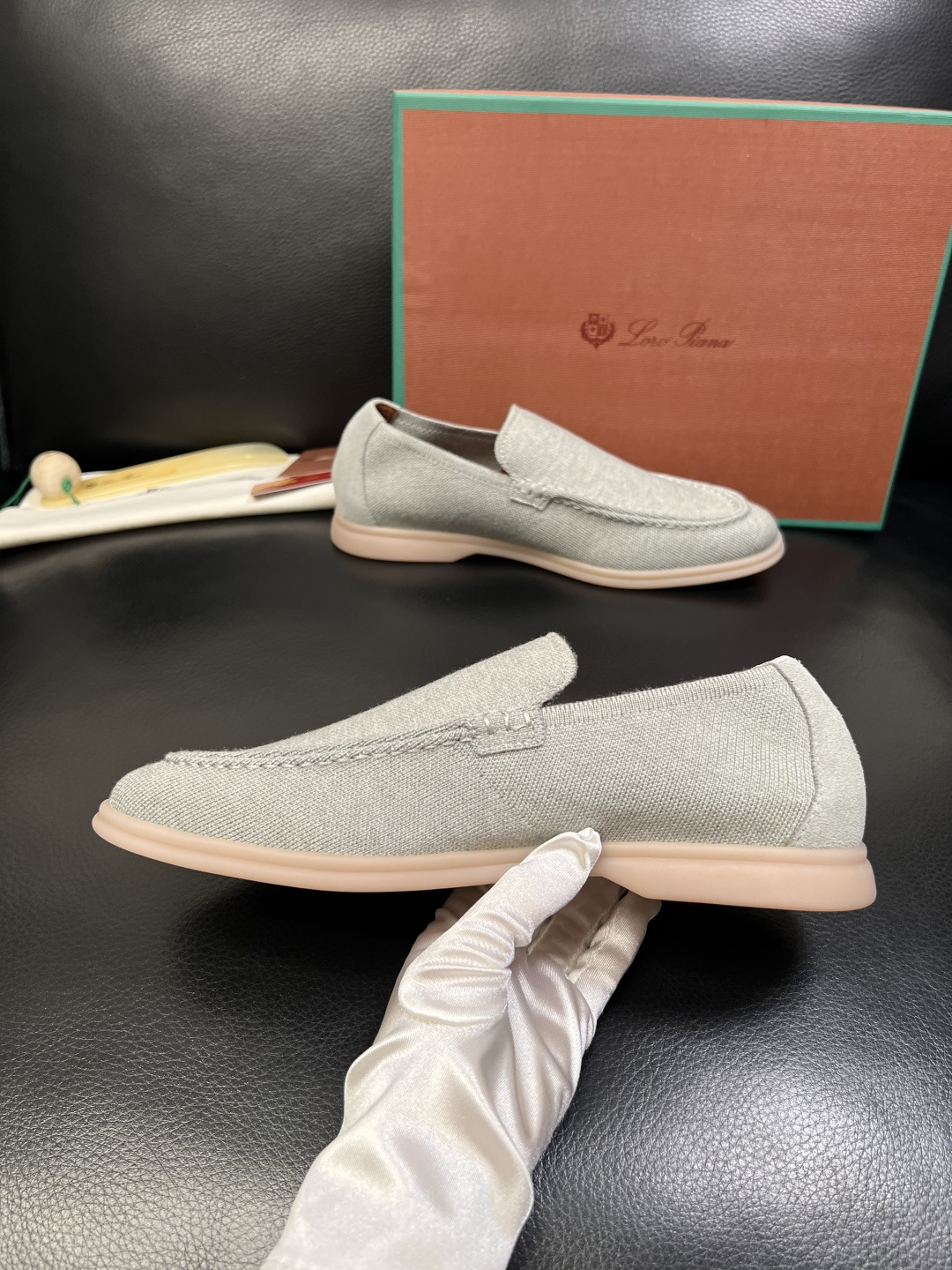 Loro Piana 高品质 顶级工艺品 诺悠翩雅 新品专柜同步原厂配置，鞋面意大利进口牛皮面料，高品质