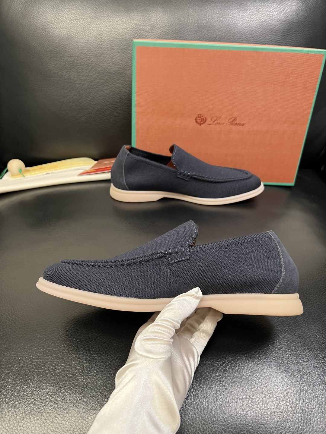 Loro Piana 高品质 顶级工艺品 诺悠翩雅 新品专柜同步原厂配置，鞋面意大利进口牛皮面料，高品质