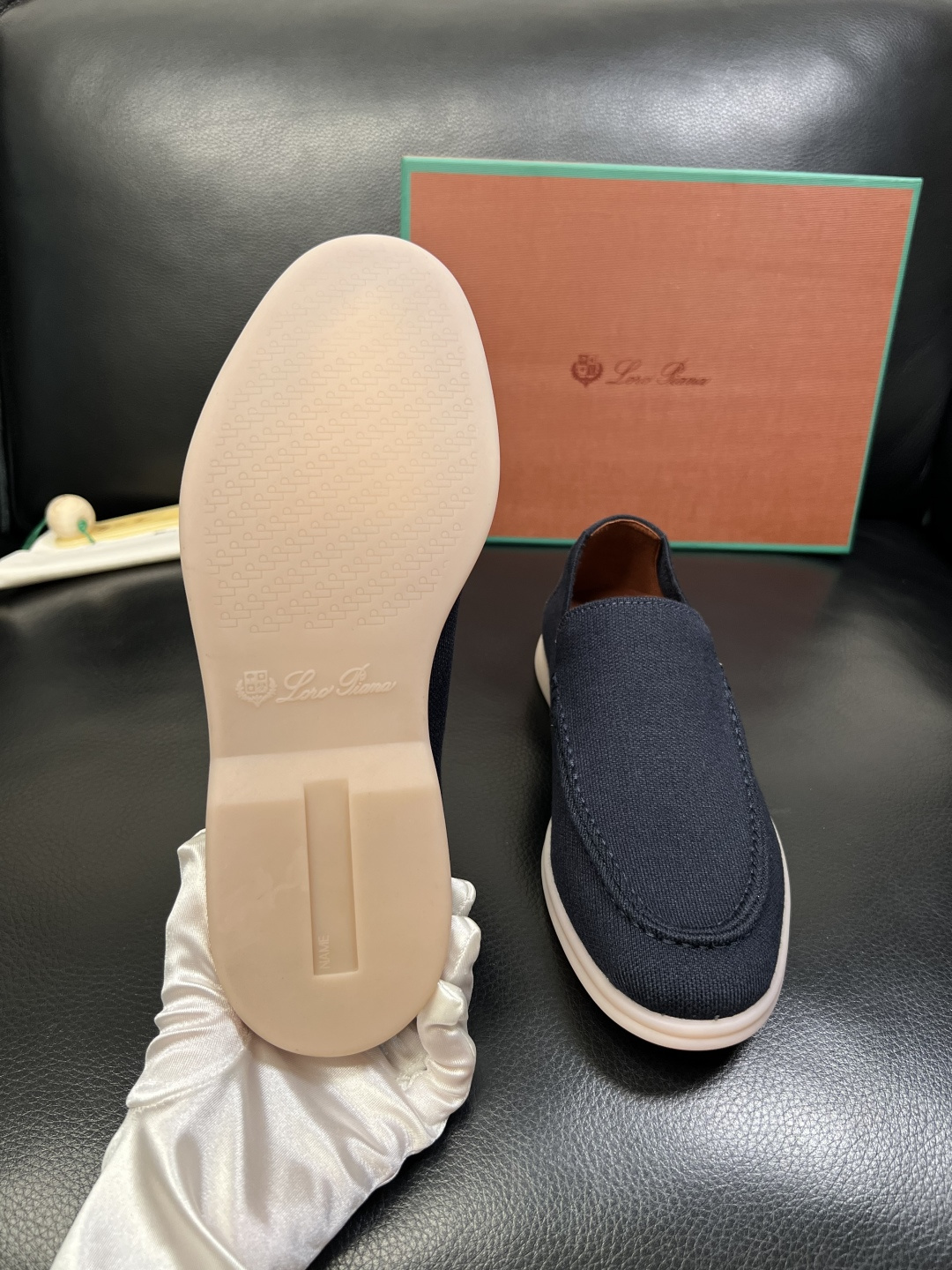 Loro Piana 高品质 顶级工艺品 诺悠翩雅 新品专柜同步原厂配置，鞋面意大利进口牛皮面料，高品质