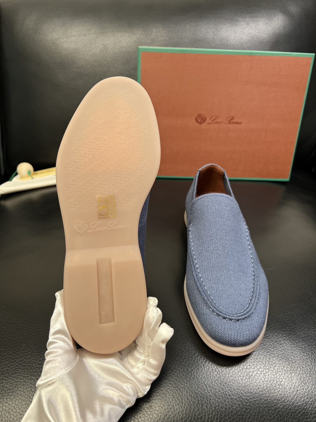 Loro Piana 高品质 顶级工艺品 诺悠翩雅 新品专柜同步原厂配置，鞋面意大利进口牛皮面料，高品质