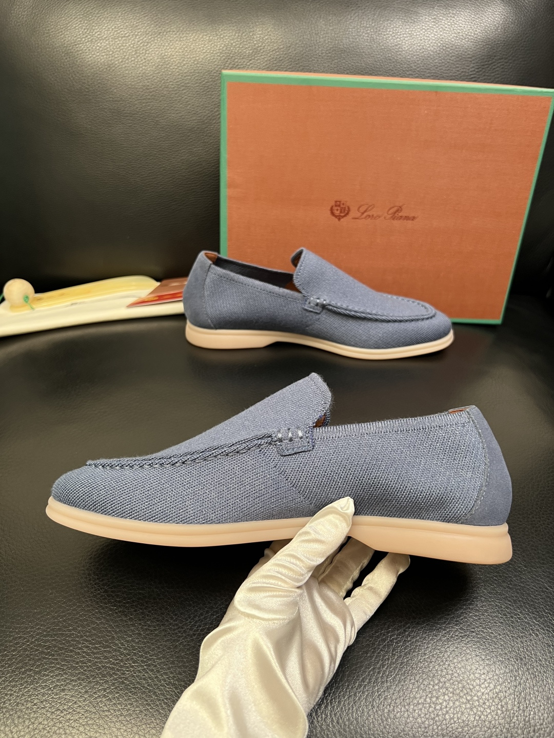 Loro Piana 高品质 顶级工艺品 诺悠翩雅 新品专柜同步原厂配置，鞋面意大利进口牛皮面料，高品质