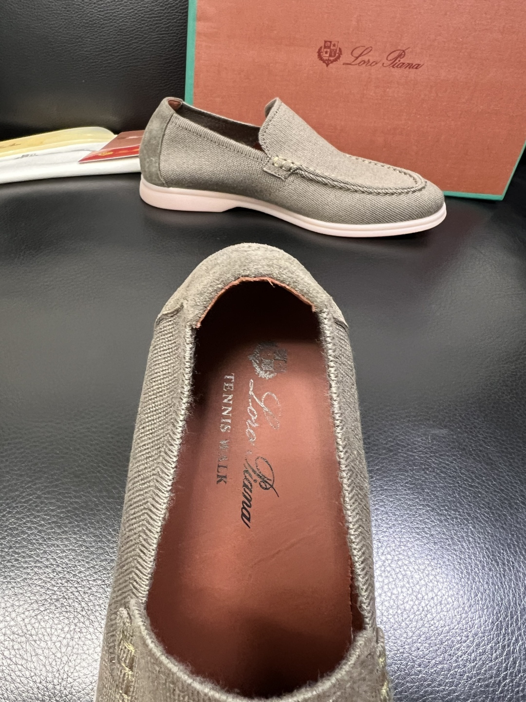 Loro Piana 高品质 顶级工艺品 诺悠翩雅 新品专柜同步原厂配置，鞋面意大利进口牛皮面料，高品质