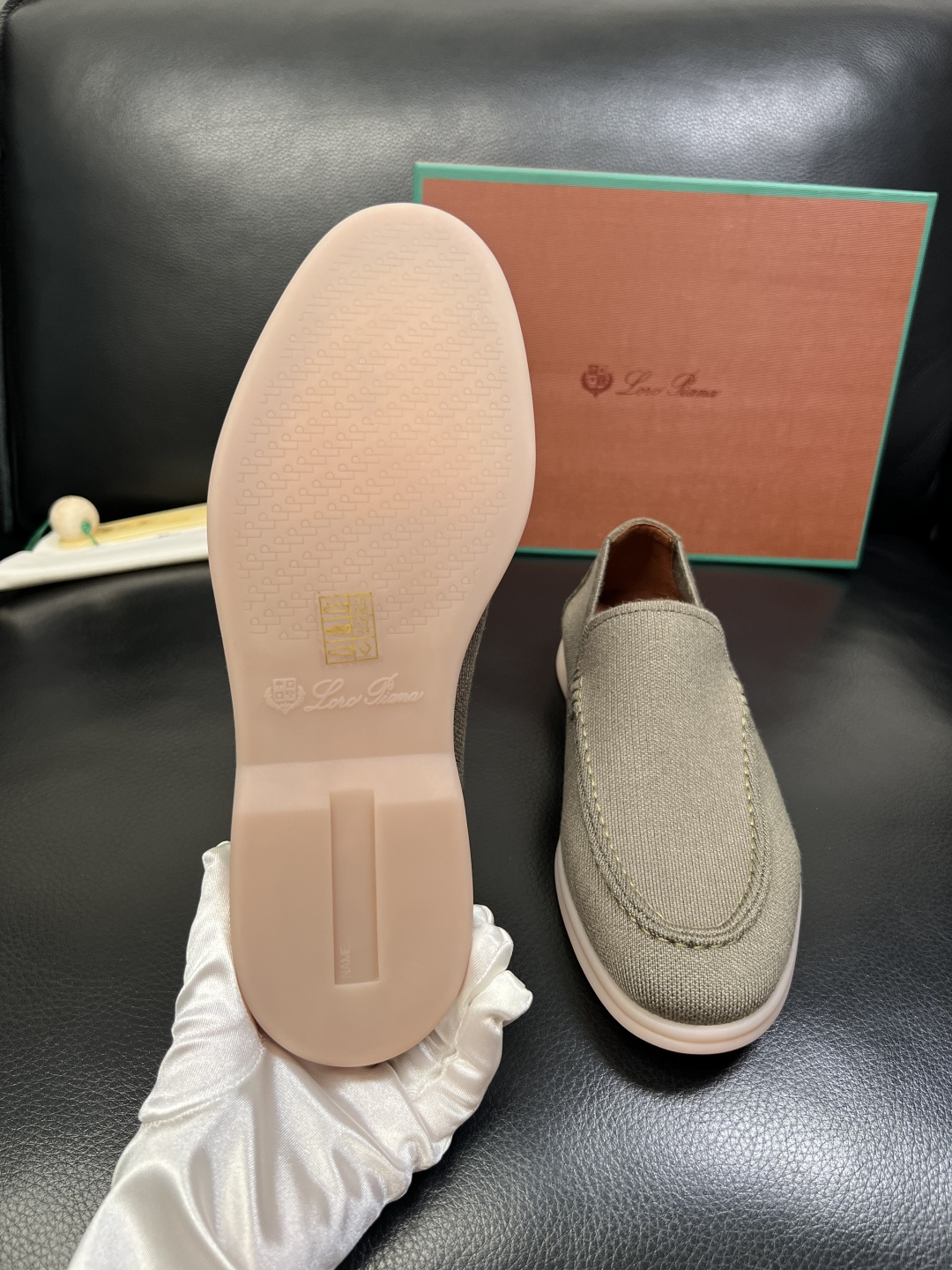 Loro Piana 高品质 顶级工艺品 诺悠翩雅 新品专柜同步原厂配置，鞋面意大利进口牛皮面料，高品质