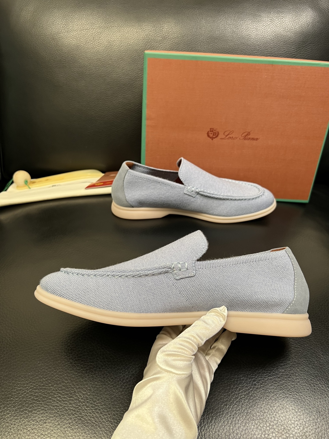 Loro Piana 高品质 顶级工艺品 诺悠翩雅 新品专柜同步原厂配置，鞋面意大利进口牛皮面料，高品质
