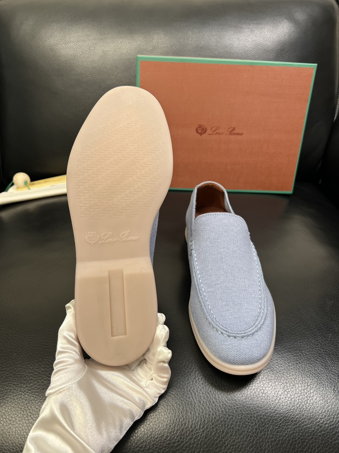 Loro Piana 高品质 顶级工艺品 诺悠翩雅 新品专柜同步原厂配置，鞋面意大利进口牛皮面料，高品质
