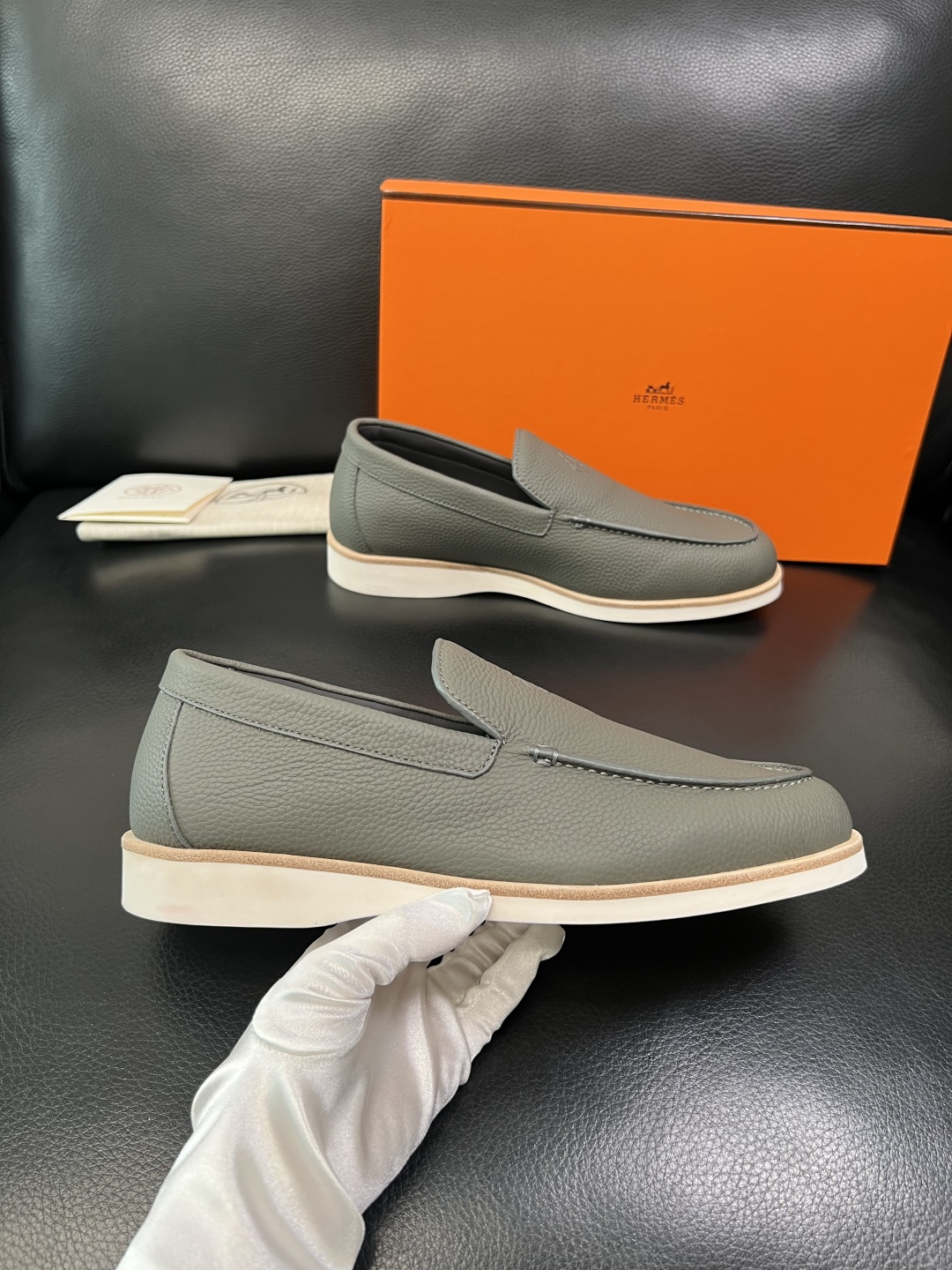 带飞机盒 Hermes 高品质 顶级工艺品 爱马仕 专柜同步发售原厂配置，意大利进口原版牛皮面料，高品质