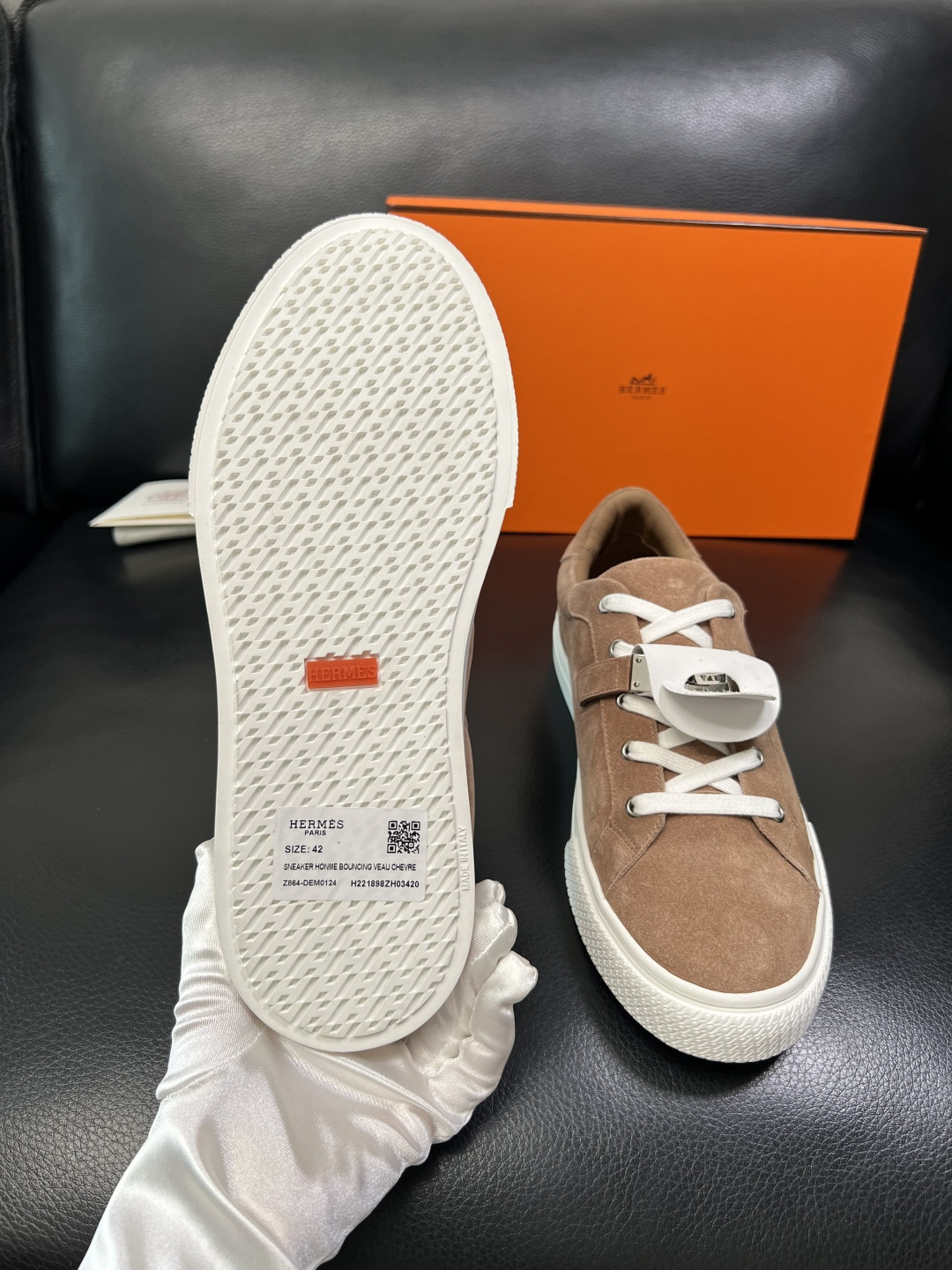带飞机盒 Hermes 高品质 顶级工艺品 爱马仕 专柜同步发售原厂配置，意大利进口原版牛皮面料，高品质