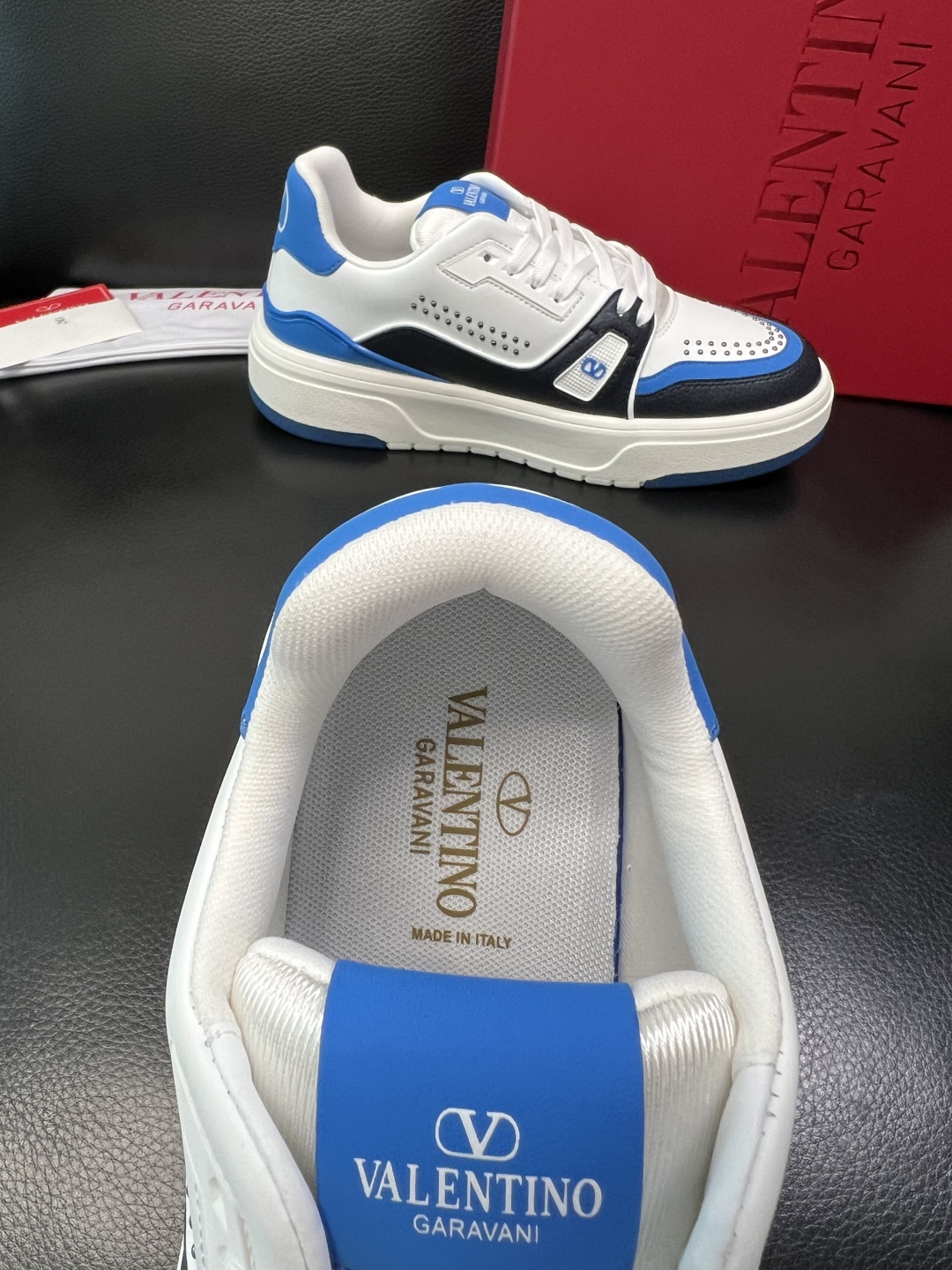 VALENTINO 高品质 顶级工艺品 华伦天奴，运动板鞋专柜同步，鞋面意大利进口，高品质拼接缤纷色彩复