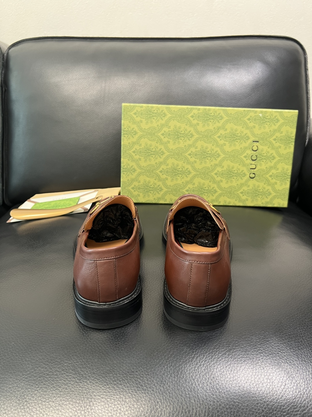 Gucci 顶级工艺品 古奇 皮鞋系列专柜同步 原厂配置，意大利进口原版牛皮，进口水染牛里 ，鞋底：原厂