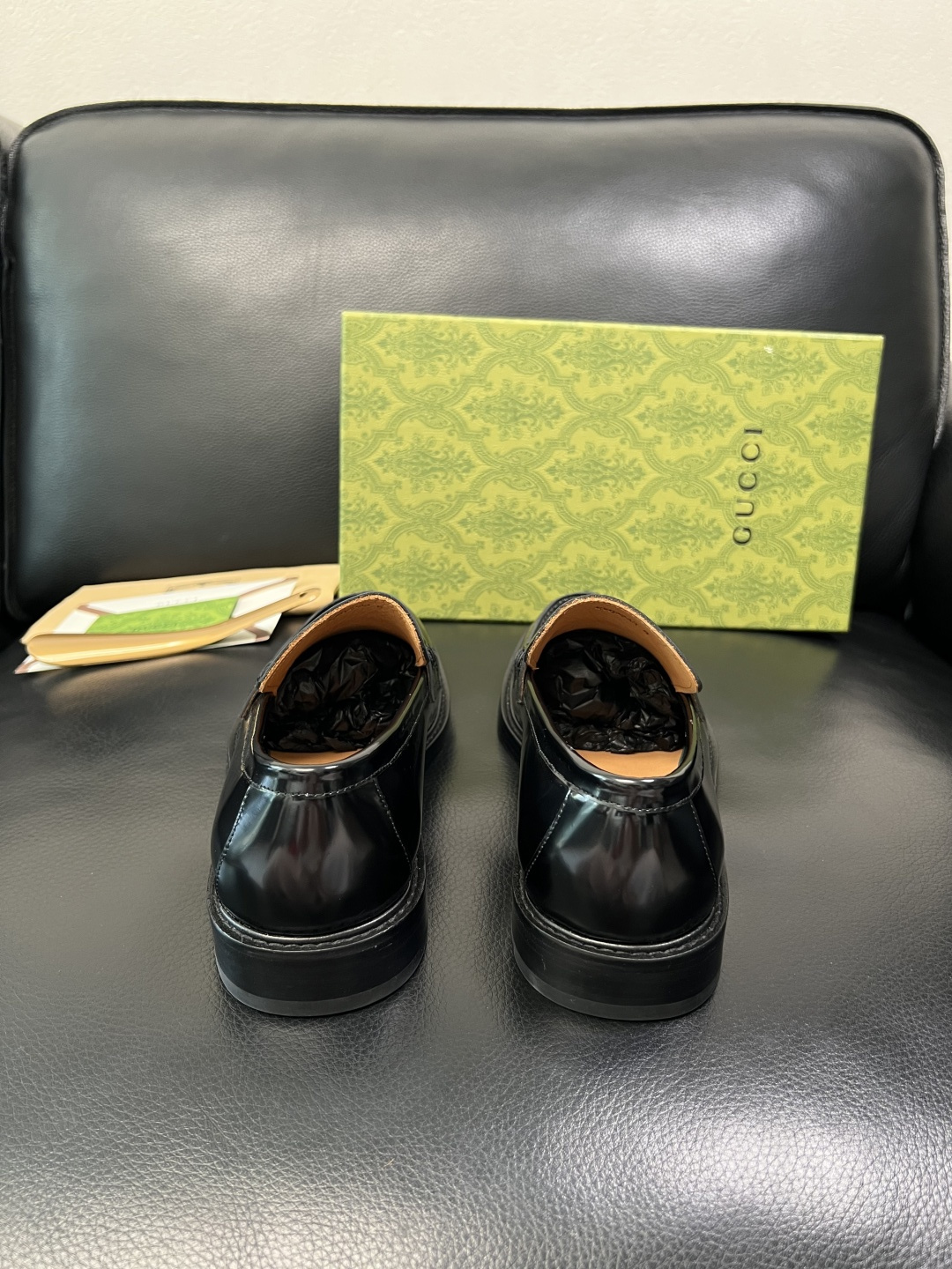 Gucci 顶级工艺品 古奇 皮鞋系列专柜同步 原厂配置，意大利进口原版牛皮，进口水染牛里 ，鞋底：原厂